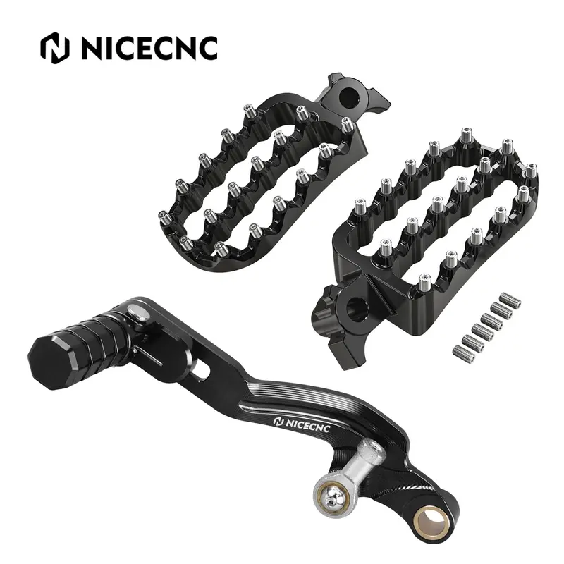 Lengthened Enlarged Foot Pegs 6061 Aluminum For Yamaha Tenere 700 Xtz 700 19-25 3