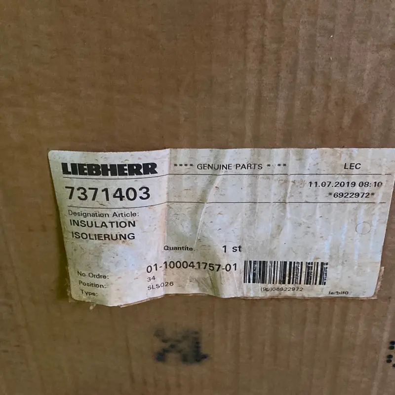 Liebherr Insulation 7371403 1