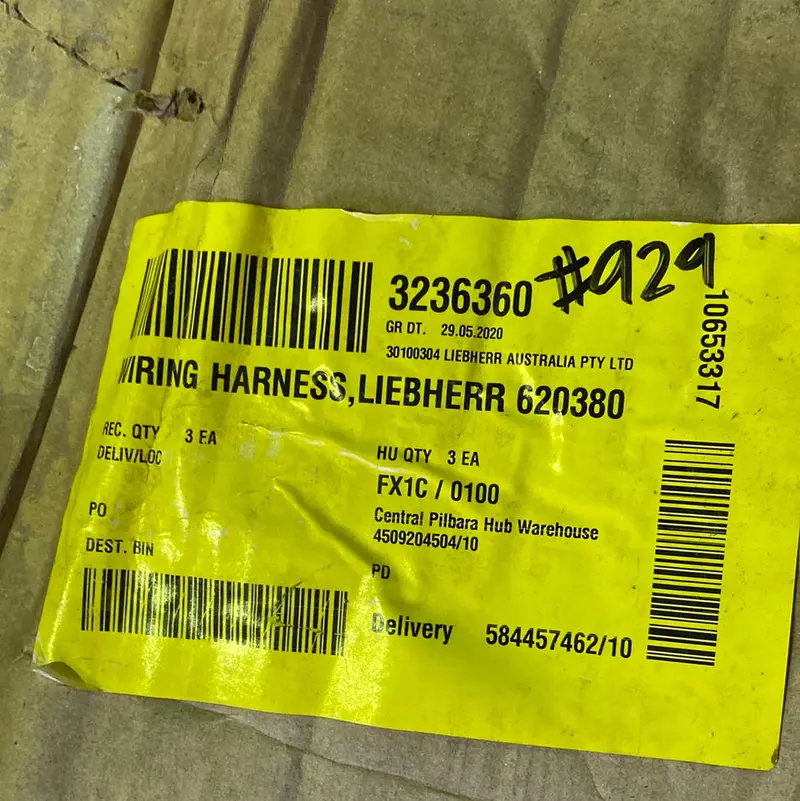 Liebherr Wiring Harness 6203808 1