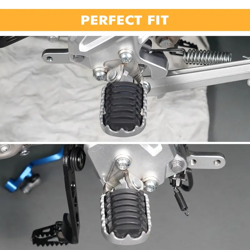 Lowered Footpeg Brackets For Yamaha Tenere 700 2019-2024 2