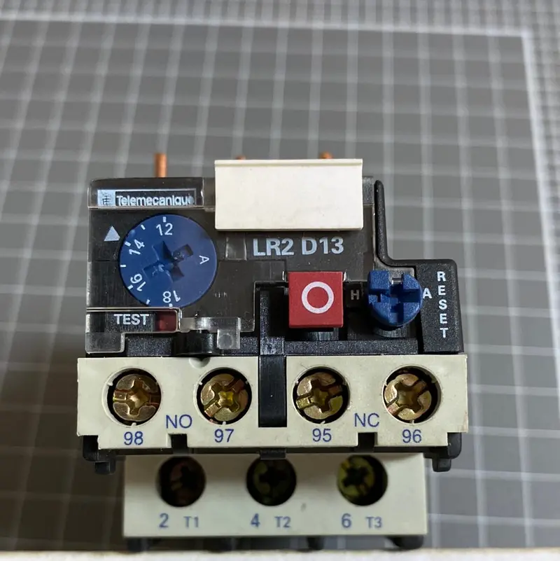 Lr2 D1321 Thermal Overload Relay For Motor 12A - 18A 1