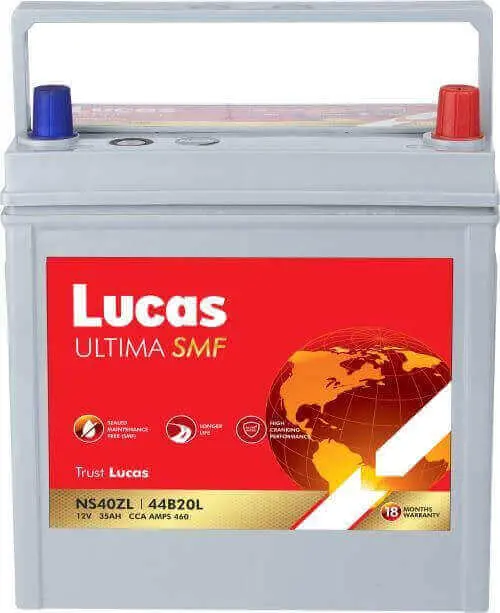 Lucas Ultima Smf Battery Ns40zl 1
