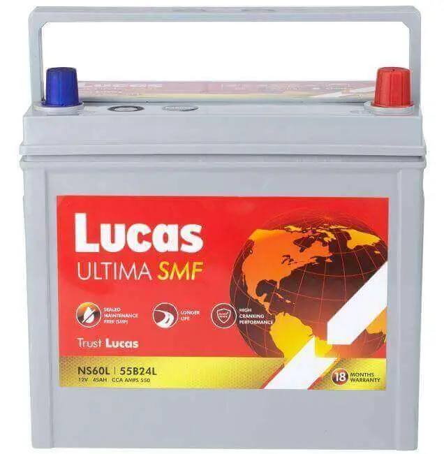 Lucas Ultima Smf Battery Ns60l 1