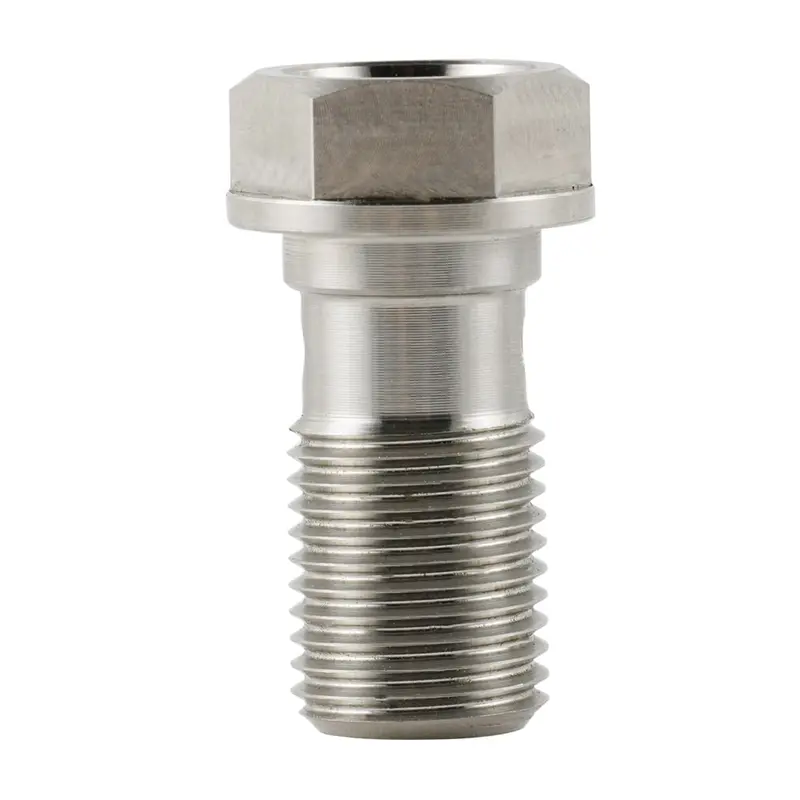 M10 X 1.0 Titanium Ti Banjo Bolt For Brembo Single Brake Line 2