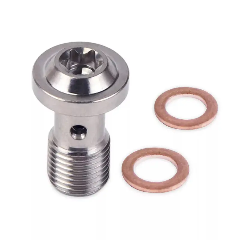 M10x1.0 Brake Caliper Line Hose Banjo Bolt For Ktm Exc Sx Lc4 Suzuki Gsxr 750 2