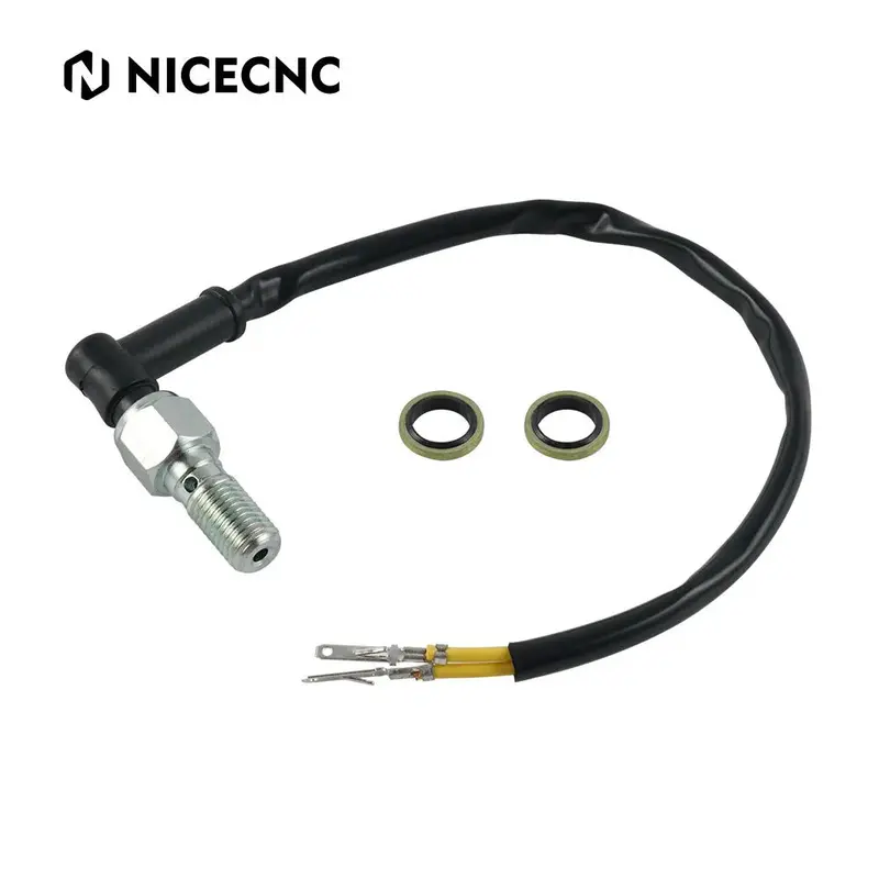 M10x1.25 Pitch Hydraulic Brake Light Switch Banjo Bolt For Atvs Sooters 1