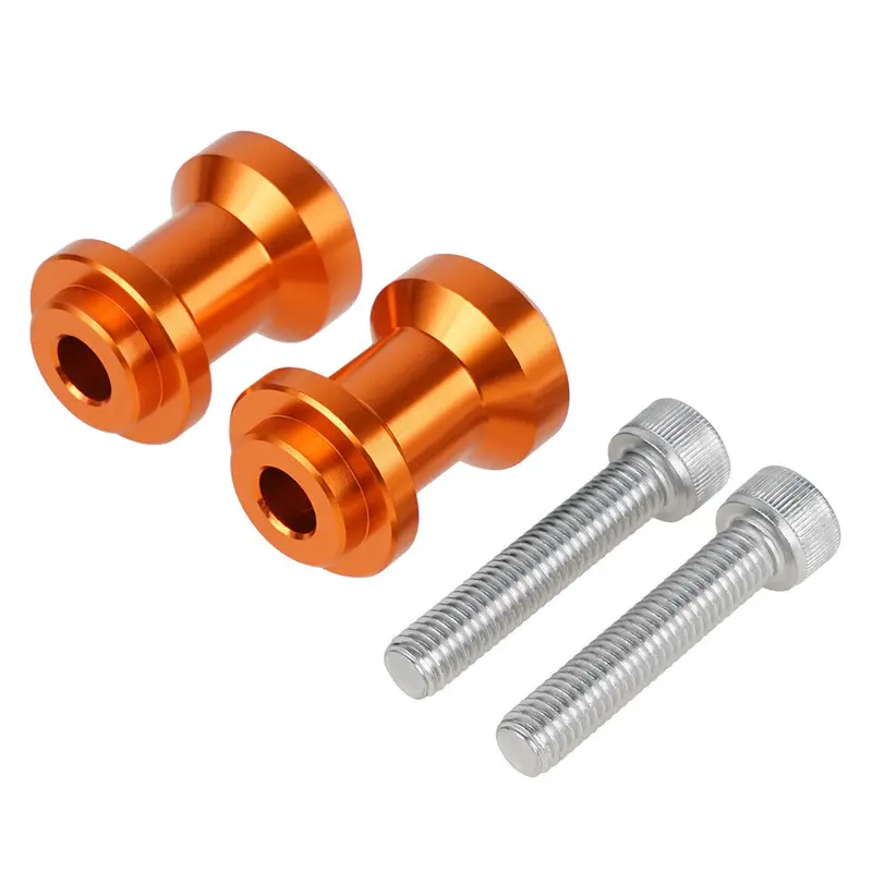 M10x1.25 Swingarm Spools Sliders For Ktm 690 Duke Kawasaki Ninja 650R 2