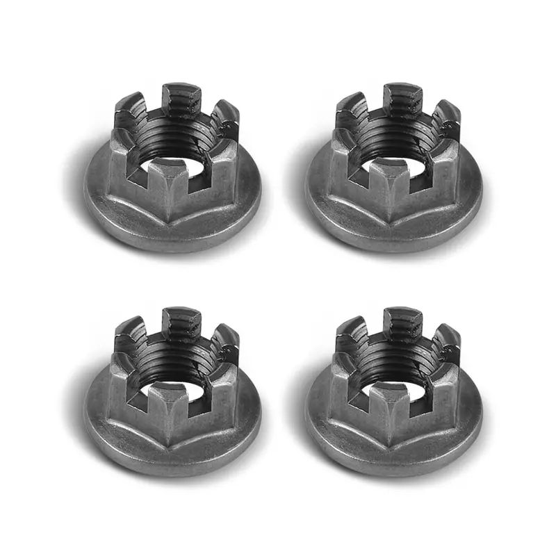 M14*1.5 Front Axle Wheel Castle Crown Nut For Yamaha Banshee Warrior 350Cc Blaster 200 2