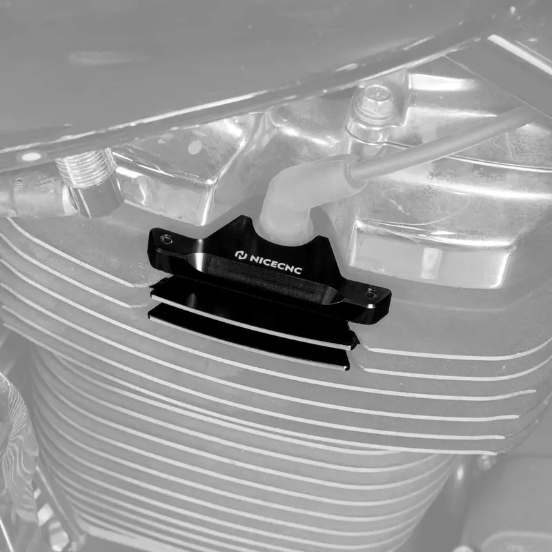 M8 Finned Spark Plug Covers For Harley Softail Low Rider Fat Boy Street Bob Heritage 2
