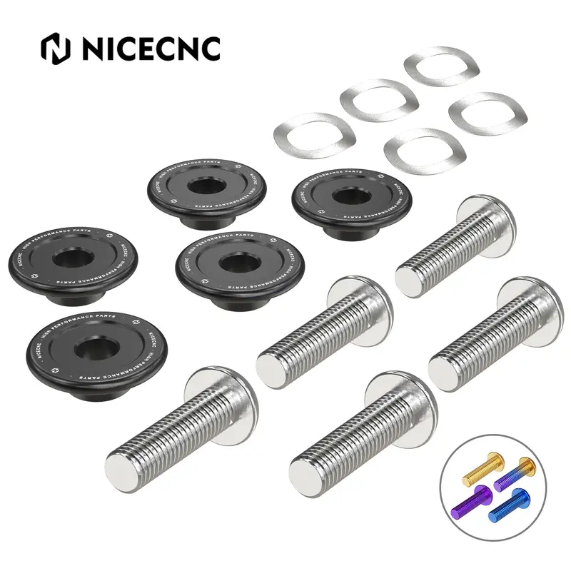 M8 Front Brake Rotor Disc Hardware Bolts For Harley Touring Street Glide Road King 1