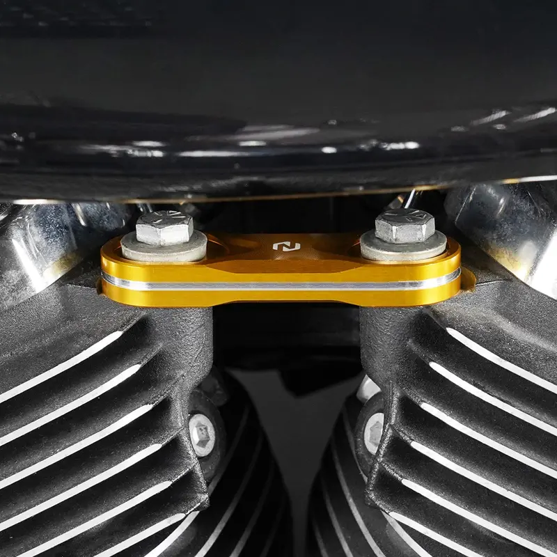M8 Horn Relocation Bracket Plate Delete Kit For Harley Road King Electra Street Glide 3