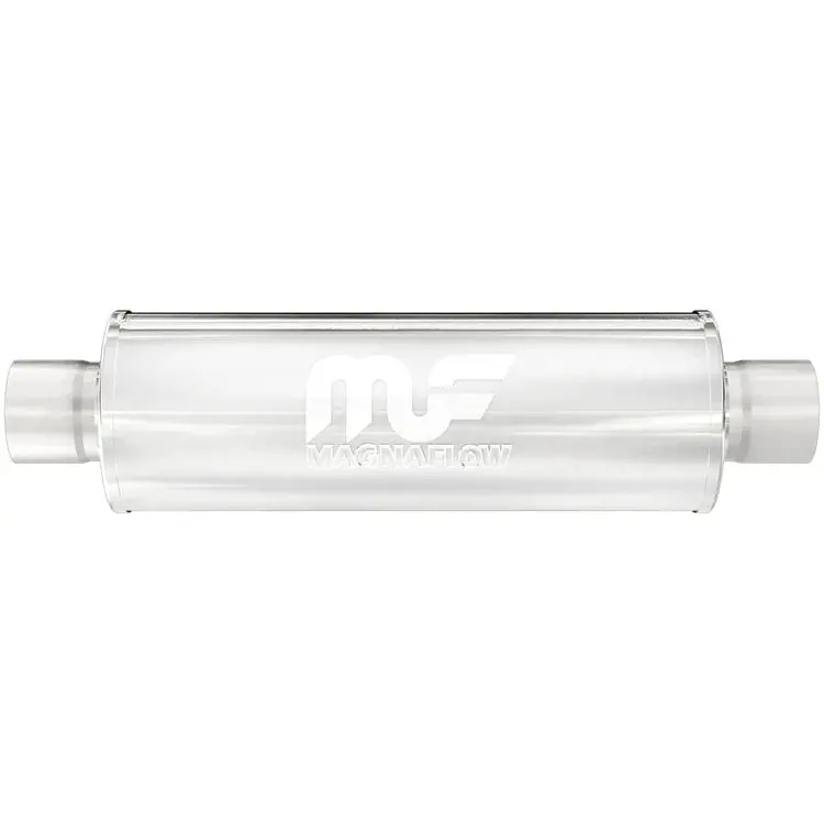 Magnaflow 4In. Round Straight-Through Performance Exhaust Muffler 10416 1