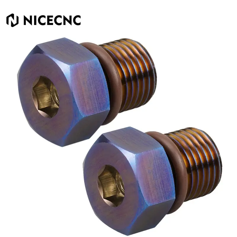 Magnetic Oil Drain Bolts Plugs Kit For Harley Road King Electra Street Glide Freewheeler 1
