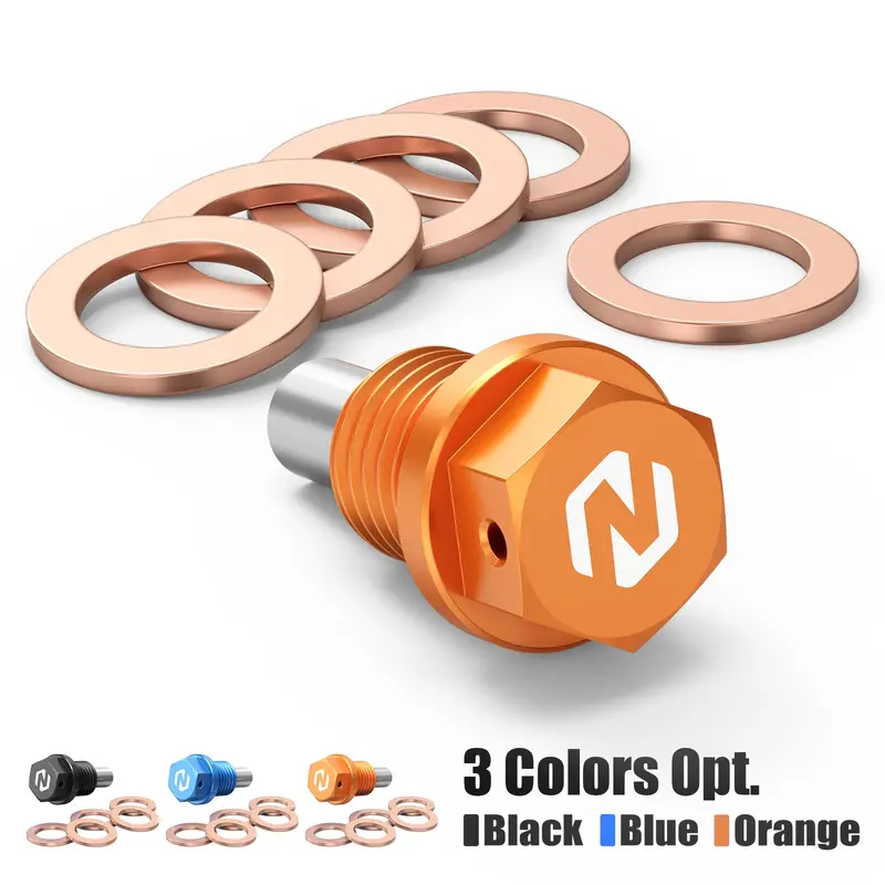 Magnetic Oil Drain Plug Bolt For Ktm 350 500 Exc-F 1998-2025 1