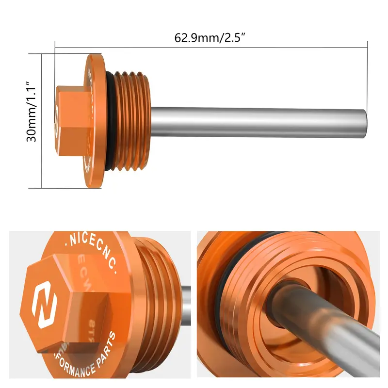 Magnetic Oil Drain Plug Bolt For Ktm 790 890 Adv Duke R 1290 Super Adventure R 2