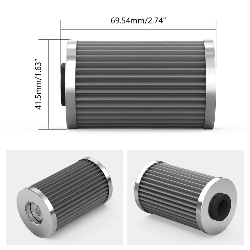 Magnetic Stainless Steel Reusable Oil Filter For Gasgas Es Sm 700 2022-2025 2