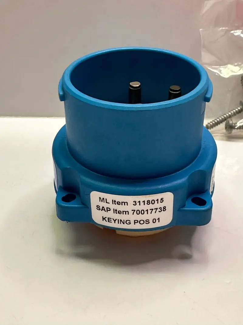 Marechal 3118015 Ds1 Decontactor Socket Outlet 30A, 250V Blue Poly 2