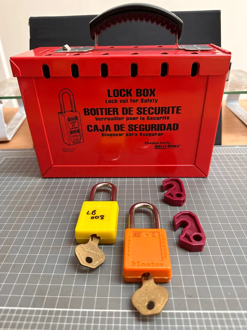 Master Lock Portable Group Lock Box, Metal 498A 1