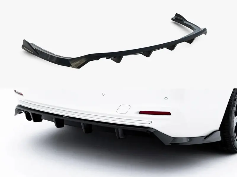 Maxton Design - Rear Splitter (Vertical Bars) Bmw 3 Sportline Sedan / Touring F30 / F31 1