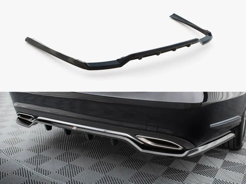 Maxton Design - Rear Splitter (Vertical Bars) Mercedes-Benz E W212 Facelift 1