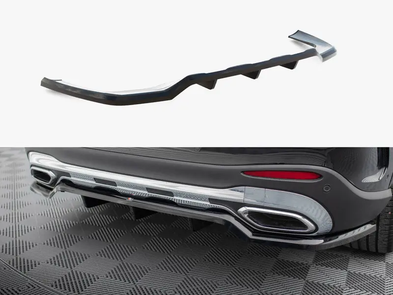 Maxton Design - Rear Splitter (Vertical Bars) Mercedes-Benz Glc Amg-Line X254 1