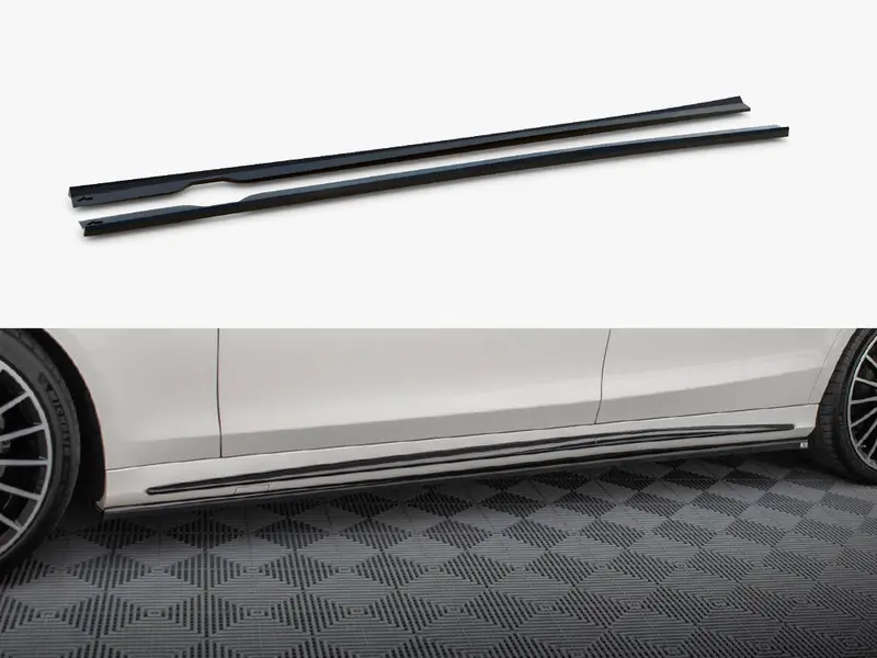 Maxton Design - Side Skirt Diffusers Mercedes-Benz S Long Amg-Line W222 1