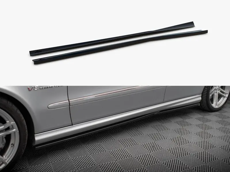 Maxton Design - Side Skirts Diffusers Mercedes-Benz E 55 Amg W211 1