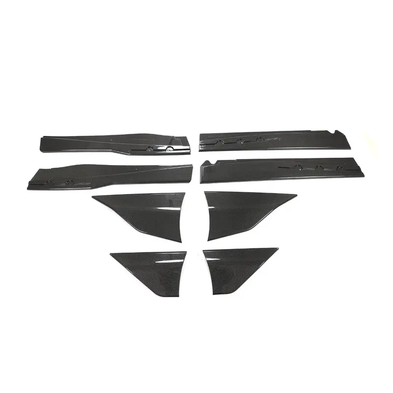Mclaren 720S Carbon Fibre Side Skirts - Ct Design 1