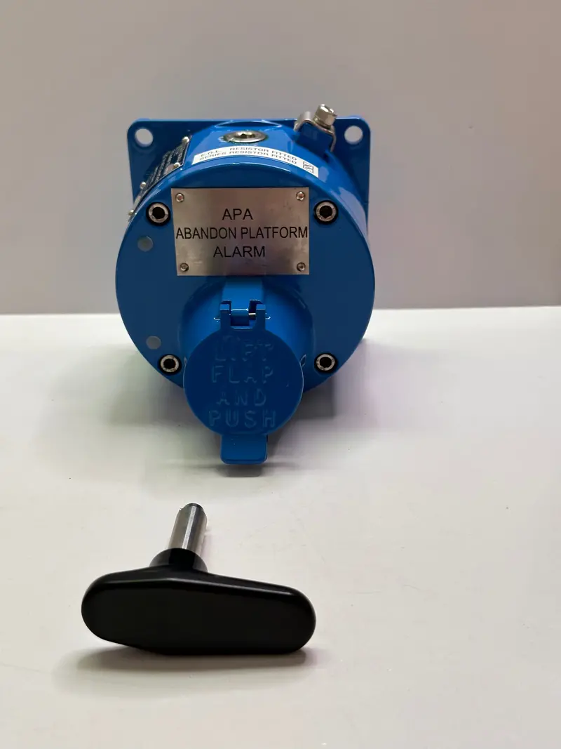 Medc Sm87pb Manual Call Point / Abandon Platform Alarm With Key Sm87pblsi 1