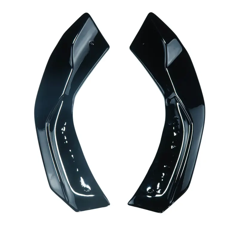 Mercedes A-Class W177 2018+ Gloss Black Rear Bumper Corners 1