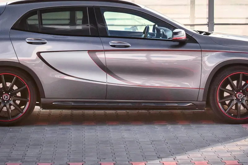 Mercedes-Benz Gla 45 Amg Suv (X156) Preface Side Skirts Diffusers 1