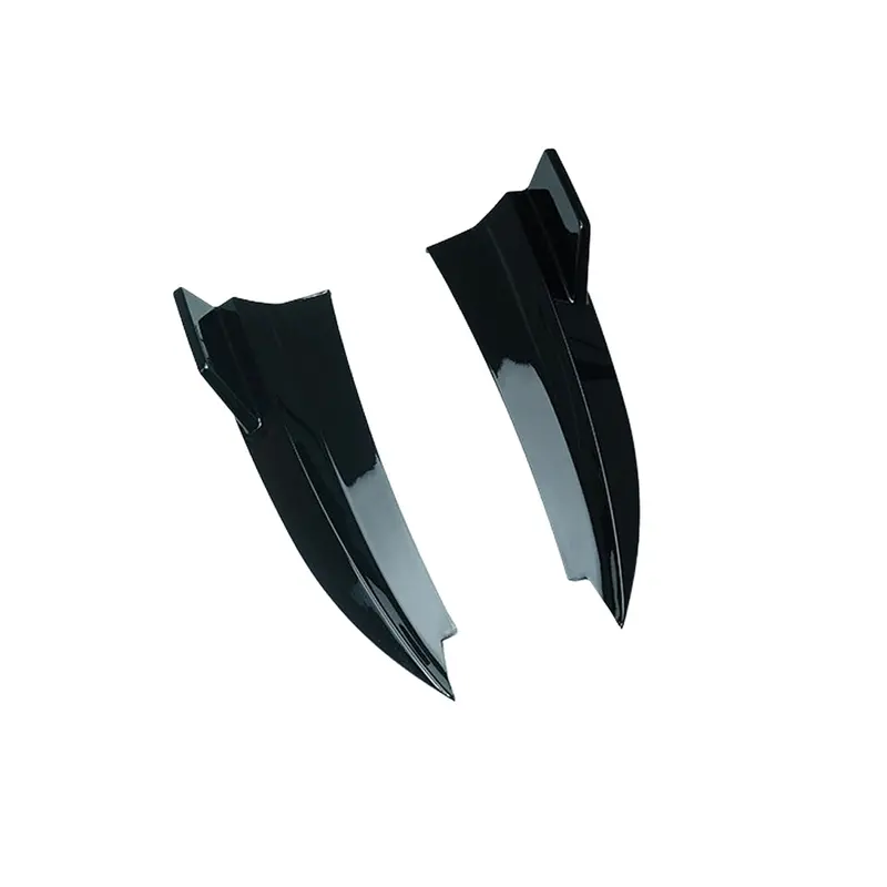 Mercedes C43 & C Class Saloon W205 2014-2021 Gloss Black Rear Bumper Corners 1
