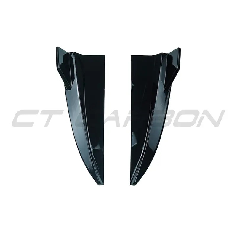 Mercedes C43 & C Class W205 Estate 2019-2021 Gloss Black Rear Bumper Corners 2