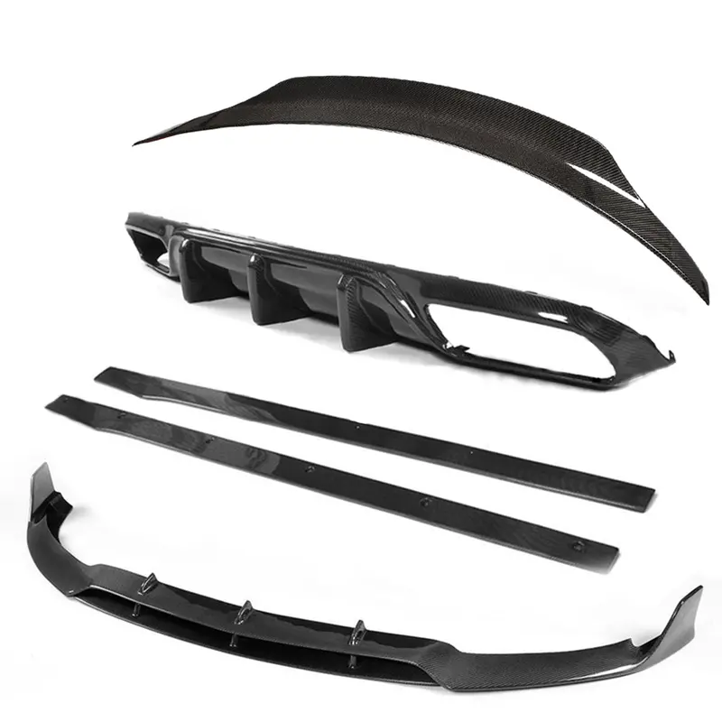 Mercedes C63 W205 Convertible Full Carbon Fibre Kit - B Style 1