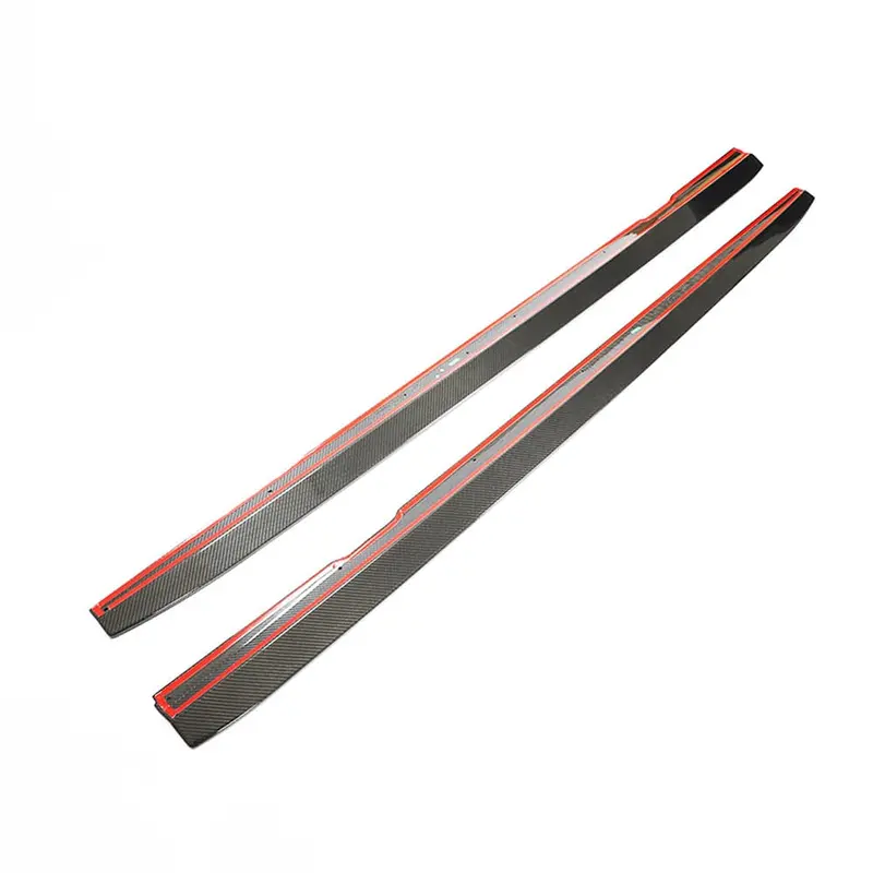 Mercedes E63 W213 Carbon Fibre Side Skirts - Ct Design 1