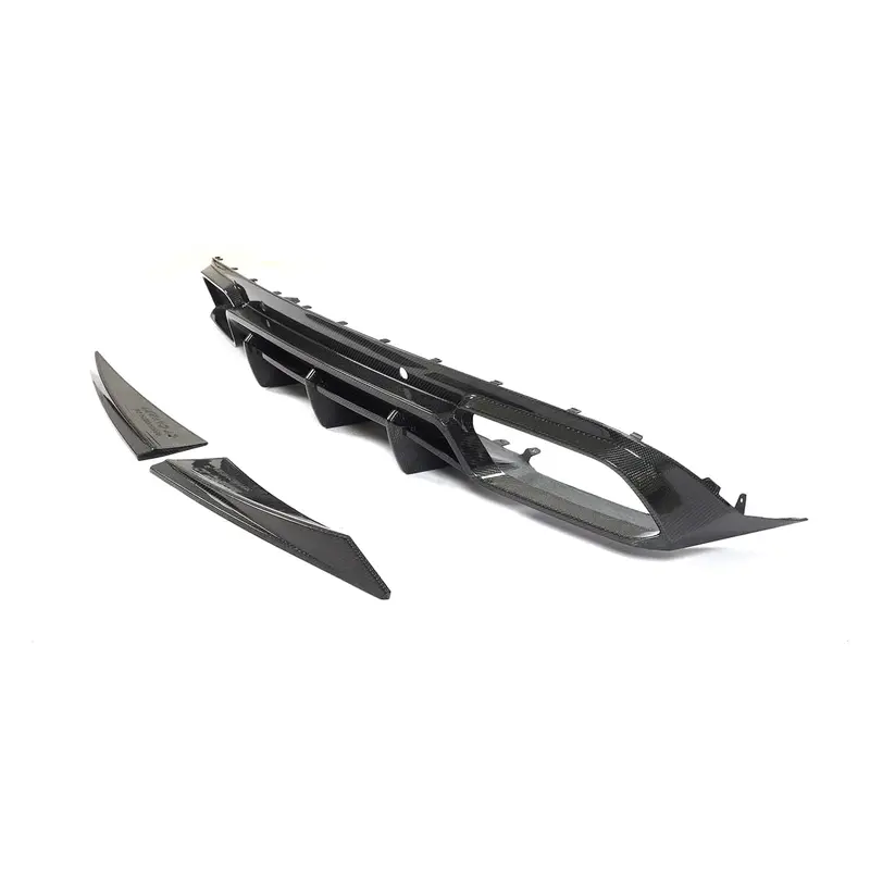 Mercedes W205 C63 Facelift Coupe/Convertible 2Dr Carbon Fibre Diffuser V2 - Ct Design 1