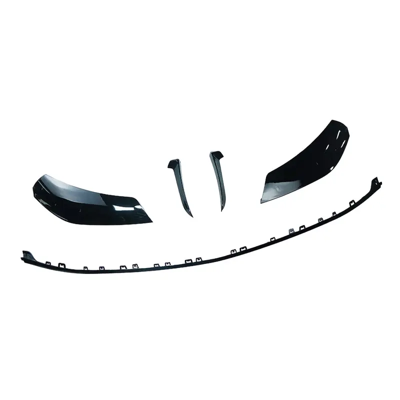 Mercedes W206 2021+ C-Class Gloss Black Front Splitter - V2 1