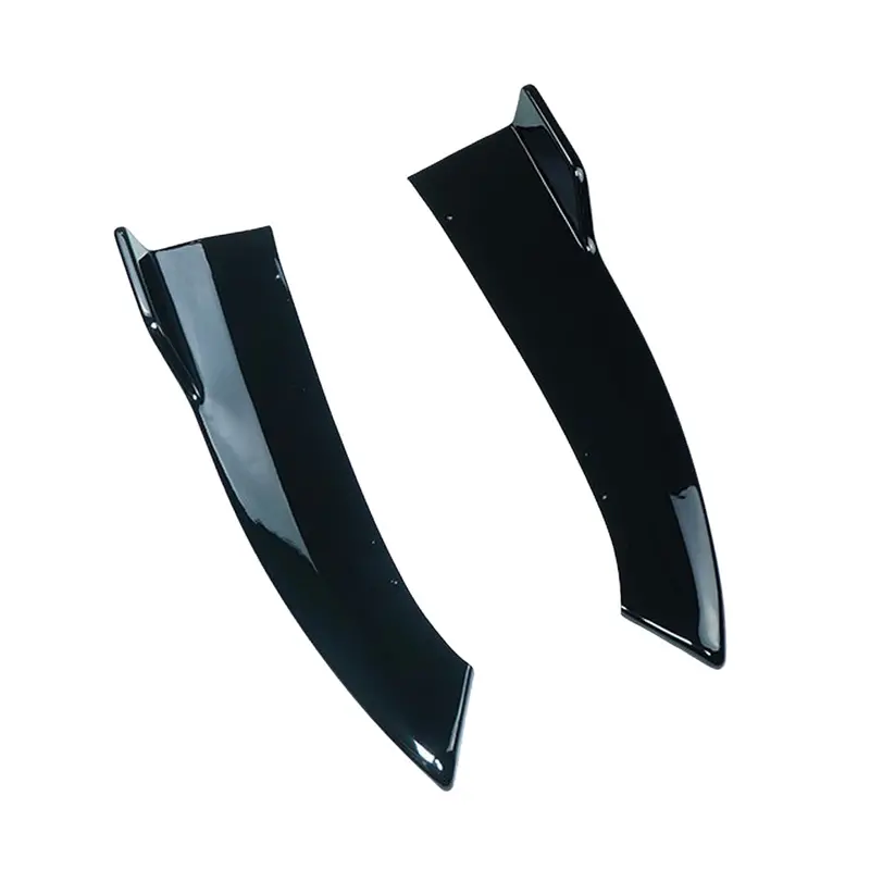Mercedes W206 2021+ C-Class Gloss Black Rear Bumper Corner Extension 1