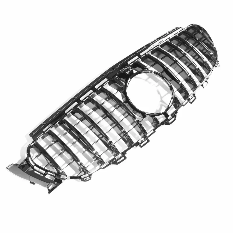Mercedes W213 & C238 2017-2020 E-Class Gloss Black Panamerica Grille 1