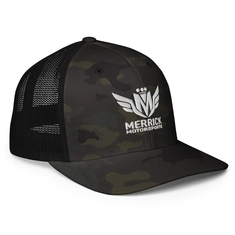 Merrick Motorsports Closed-Back Trucker Cap 1