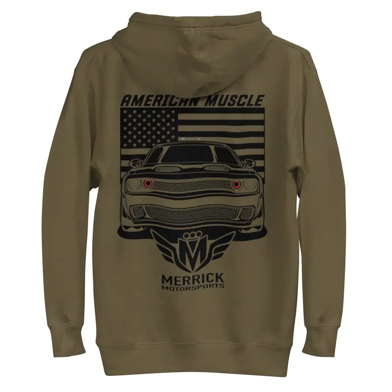 Merrick Motorsports Dodge Challenger American Muscle Hoodie 1