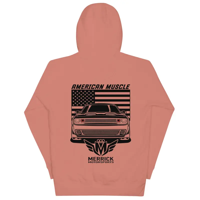 Merrick Motorsports Dodge Challenger American Muscle Hoodie 12