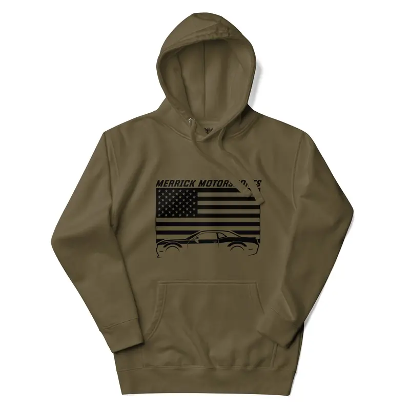 Merrick Motorsports Dodge Challenger American Muscle Hoodie 4