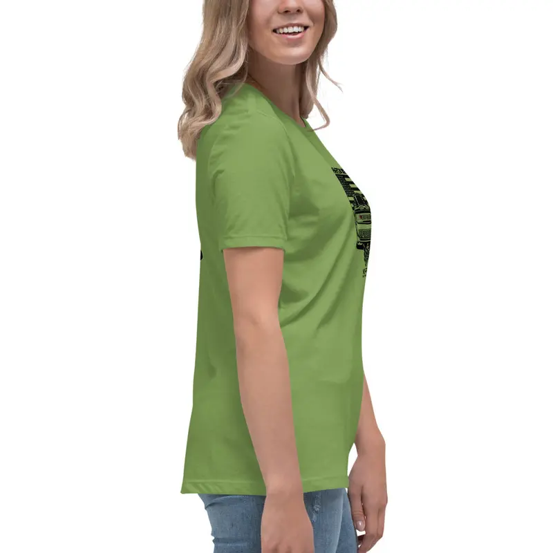 Merrick Motorsports Dodge Challenger American Muscle Women's Relaxed T-Shirt 17
