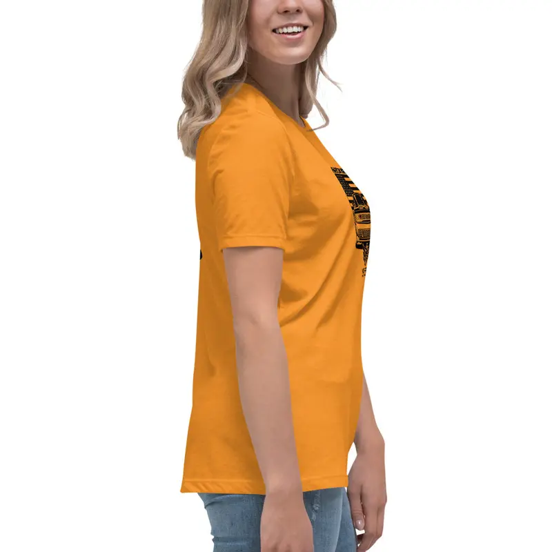 Merrick Motorsports Dodge Challenger American Muscle Women's Relaxed T-Shirt 22