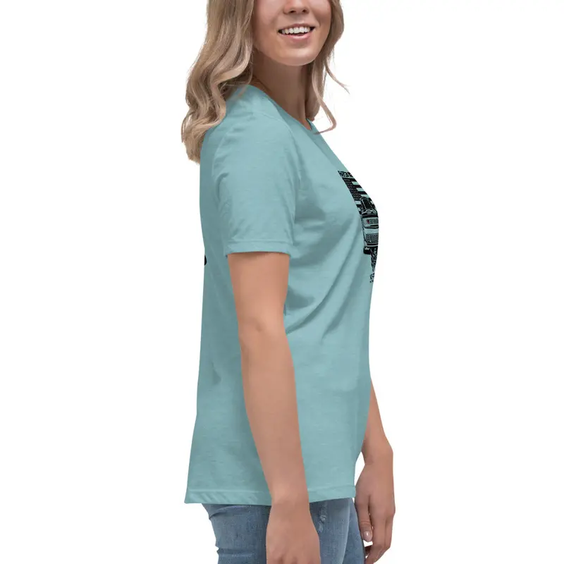 Merrick Motorsports Dodge Challenger American Muscle Women's Relaxed T-Shirt 28