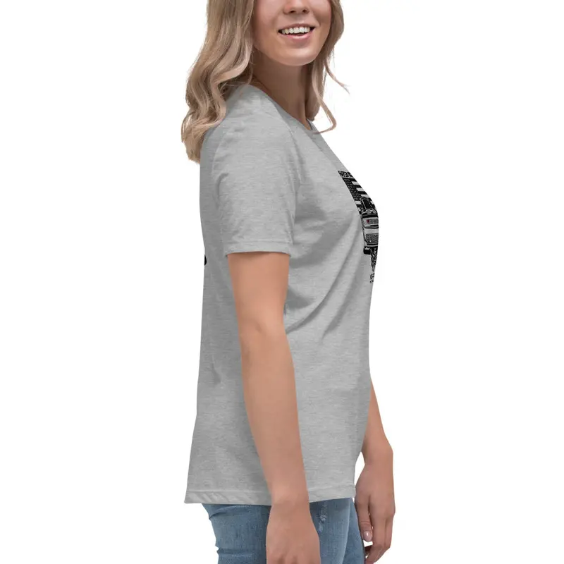 Merrick Motorsports Dodge Challenger American Muscle Women's Relaxed T-Shirt 34