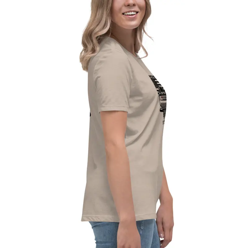 Merrick Motorsports Dodge Challenger American Muscle Women's Relaxed T-Shirt 40