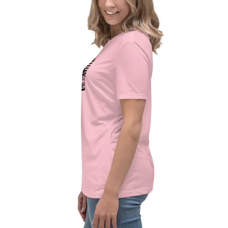Merrick Motorsports Dodge Challenger American Muscle Women's Relaxed T-Shirt 44