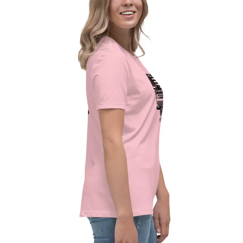 Merrick Motorsports Dodge Challenger American Muscle Women's Relaxed T-Shirt 46